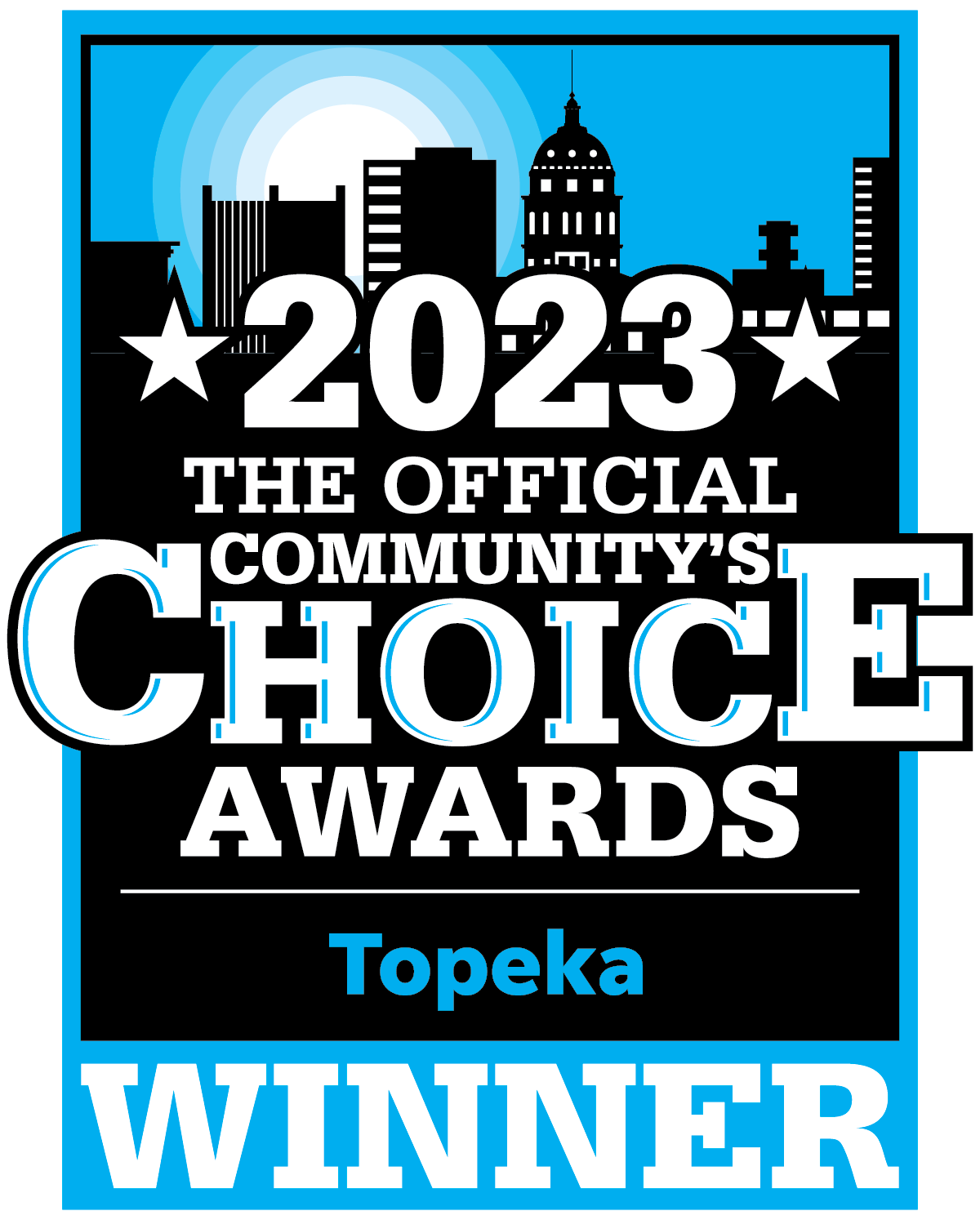 2023 Community's Choice Awards Topeka Winner